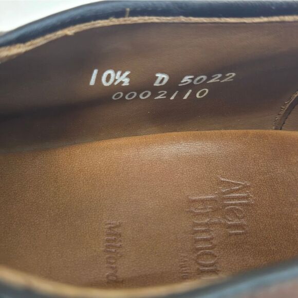 Allen Edmonds Milford Slip On Loafer Brown Size 10.5 - Picture 6 of 6